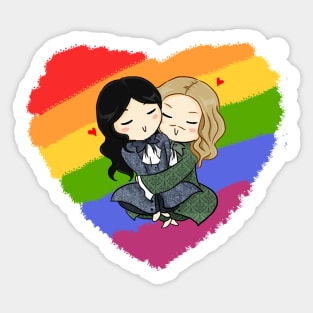 Monchevy - Love is Love Sticker